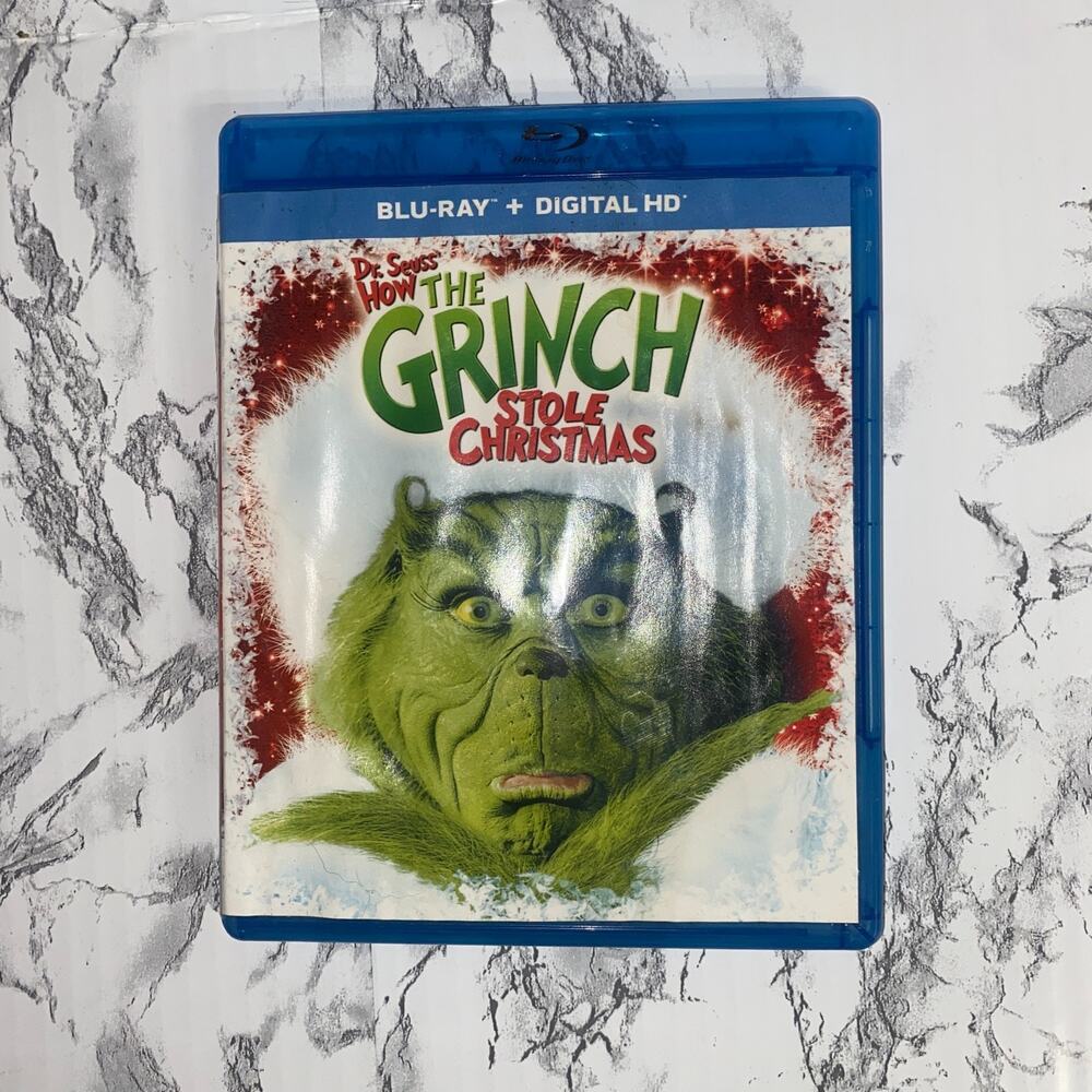 Dr. Seuss' How the Grinch Stole Christmas (Blu-ray, 2000)